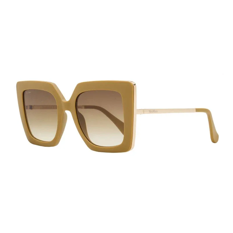 Max Mara MM0051 Brown Gradient Lens Sunglasses by Max Mara