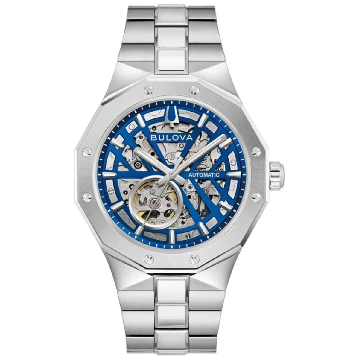 Automatic Skeleton Dial Watch by Bulova