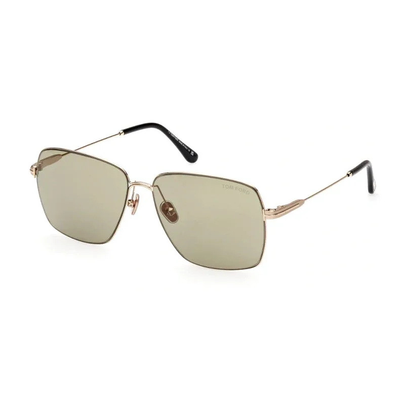 FT0994 Rose Gold Metal Frame Sunglasses by Tom Ford