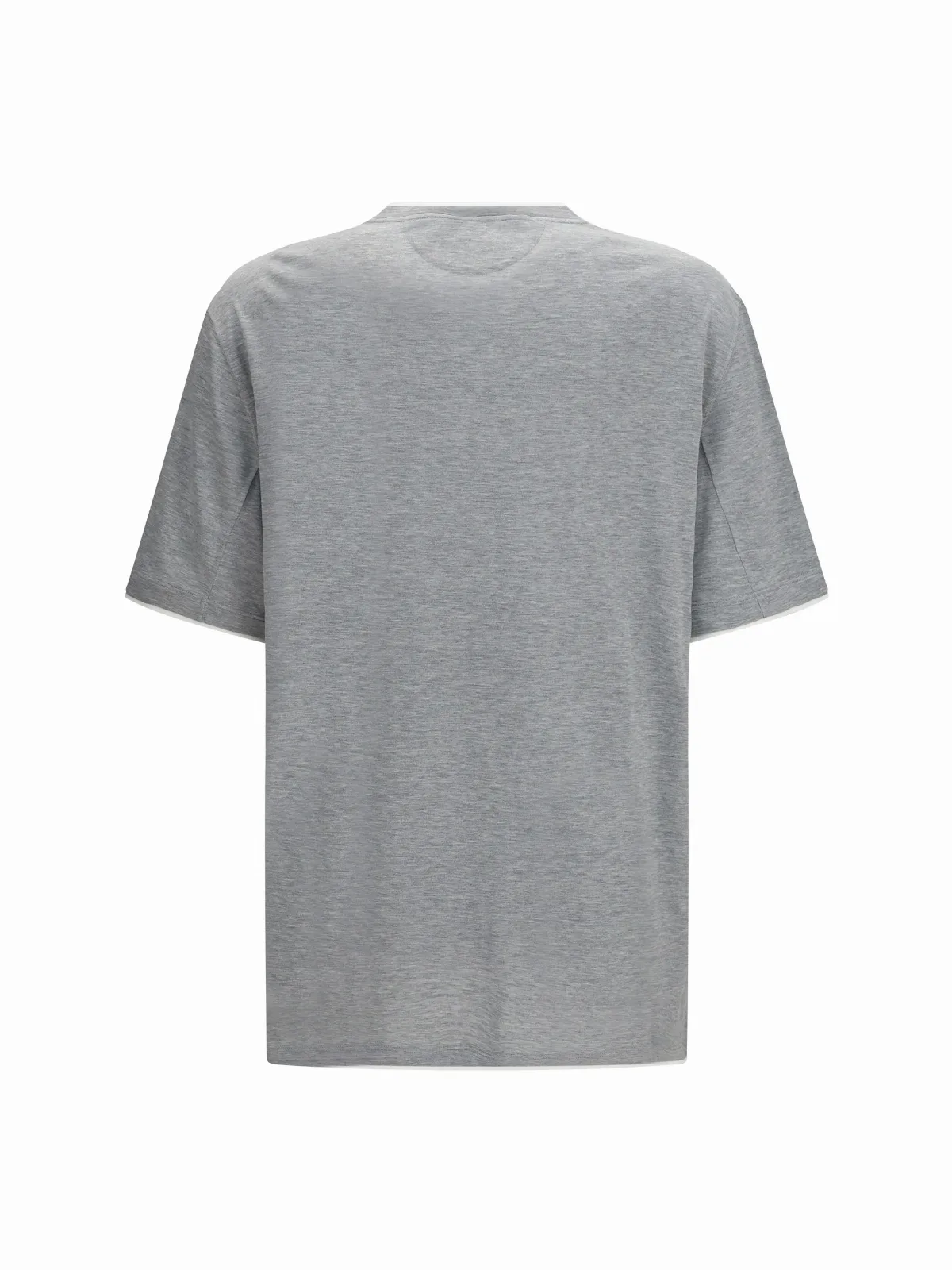 Silk-Cotton Blend T-Shirt by BRUNELLO CUCINELLI