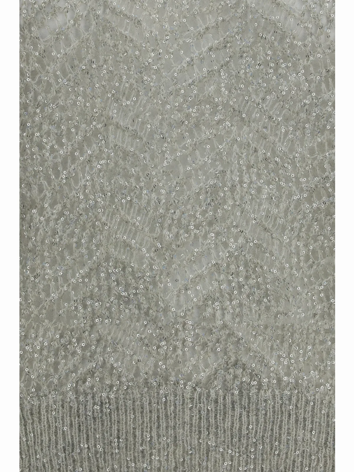 Openwork Sequin-Embellished Linen Sweater by BRUNELLO CUCINELLI