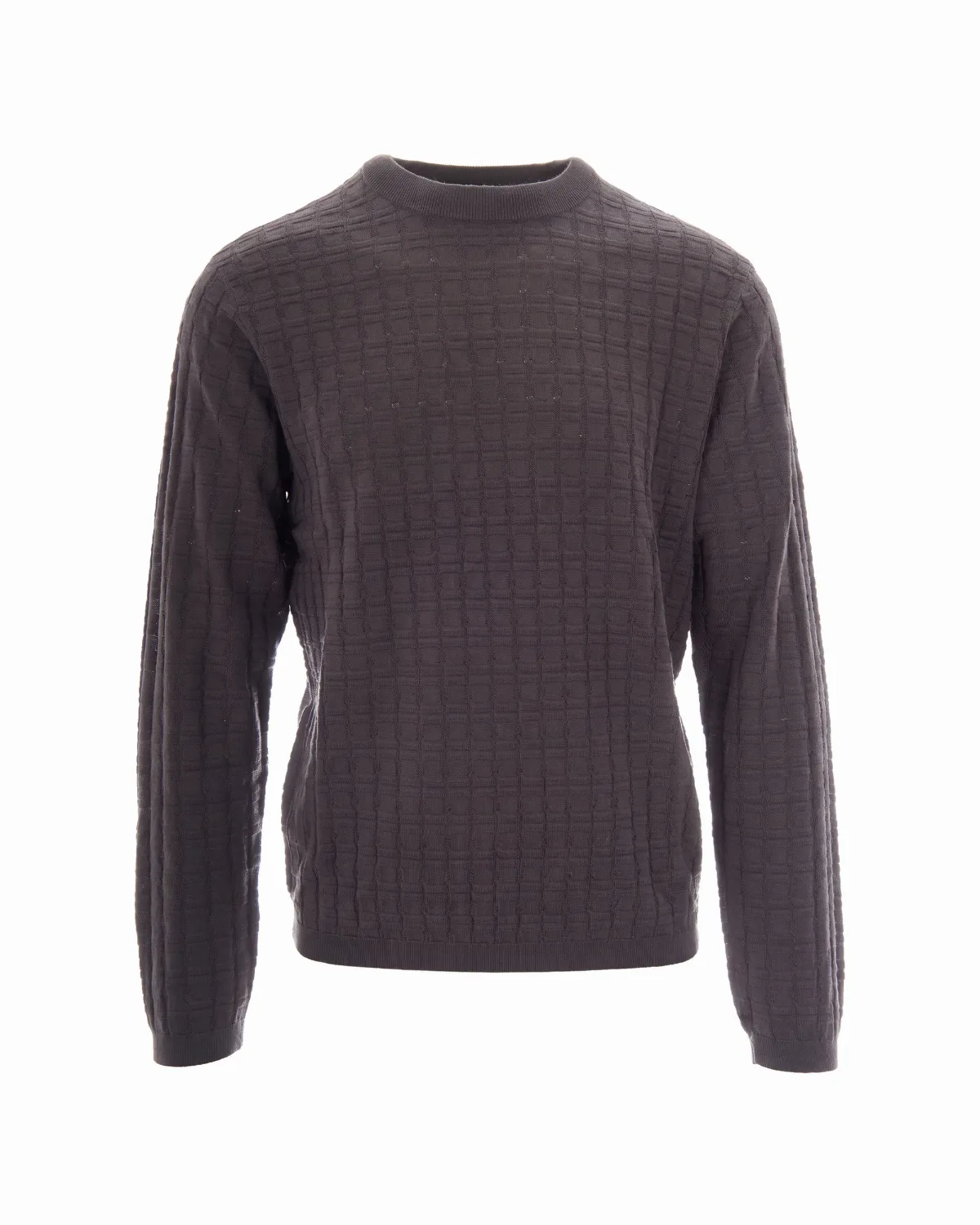 Textured Knit Sweater by Emporio Armani