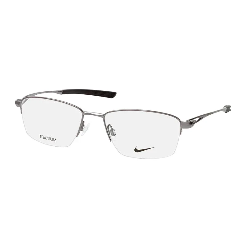 6045 Titanium Semi-Rim Eyeglasses by Nike