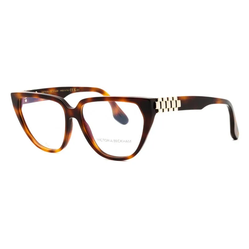 Tortoise Acetate Eyeglasses by Victoria Beckham