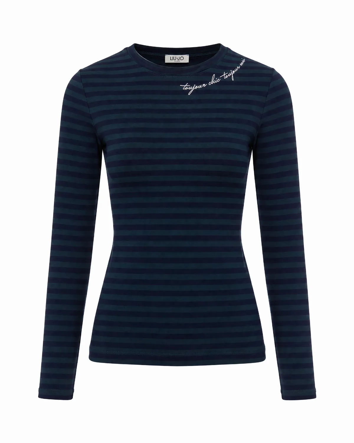 Striped Knit Shirt by Liu Jo