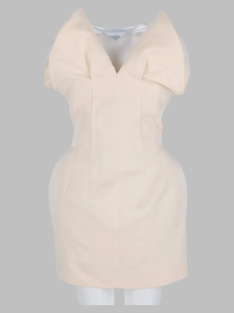 Corset V-Neck Mini Dress by Magda Butrym