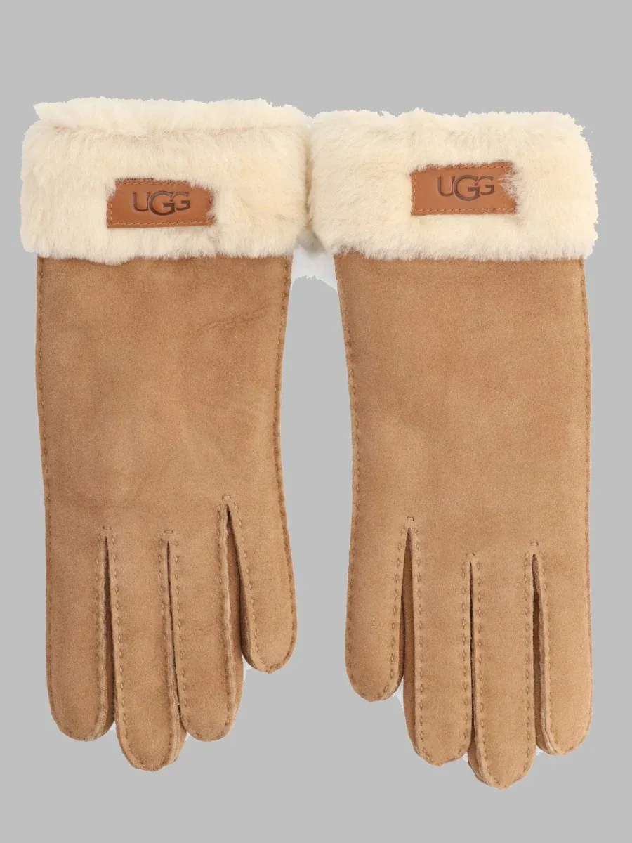 Shearling Turn Cuff Gloves by Ugg