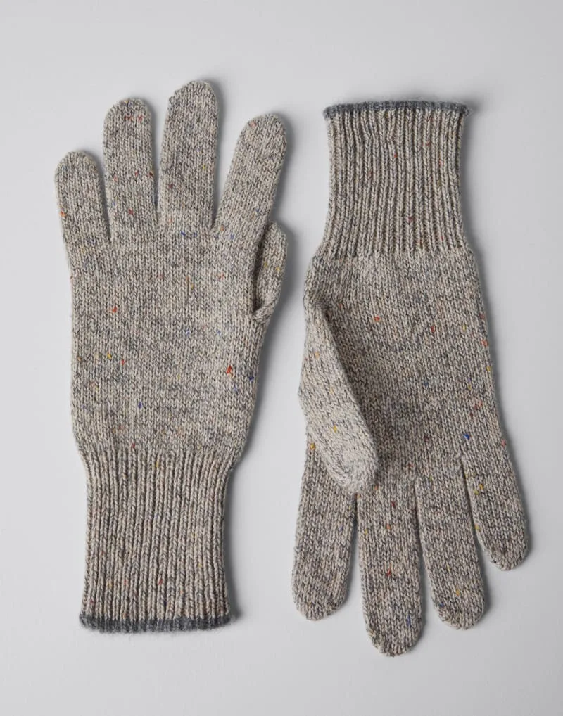 Wool Knit Gloves by BRUNELLO CUCINELLI
