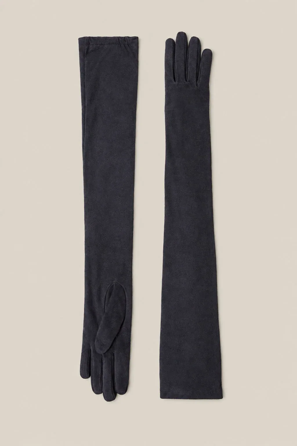 Long Leather Gloves by BRUNELLO CUCINELLI
