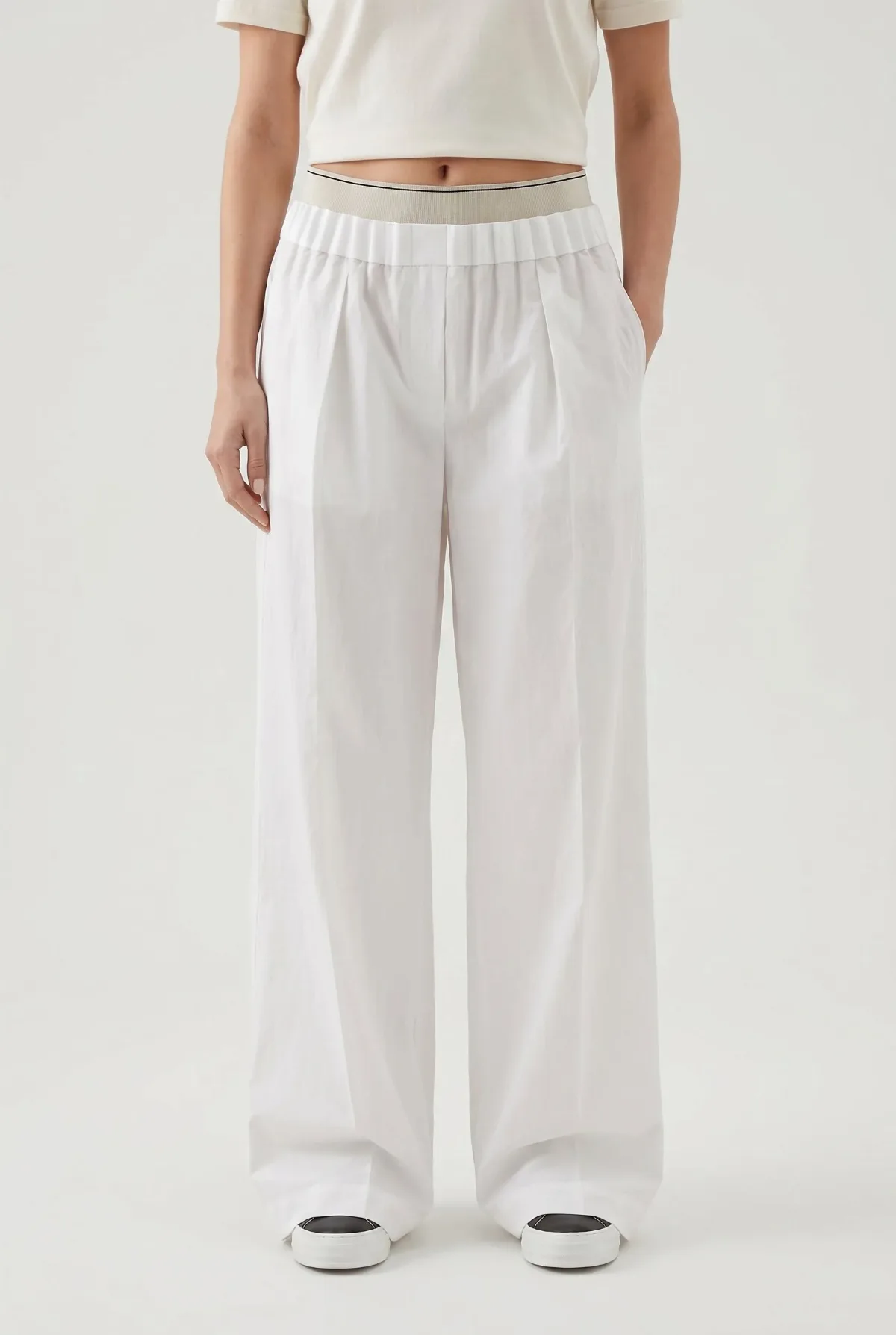 Relaxed Cotton Trousers by BRUNELLO CUCINELLI