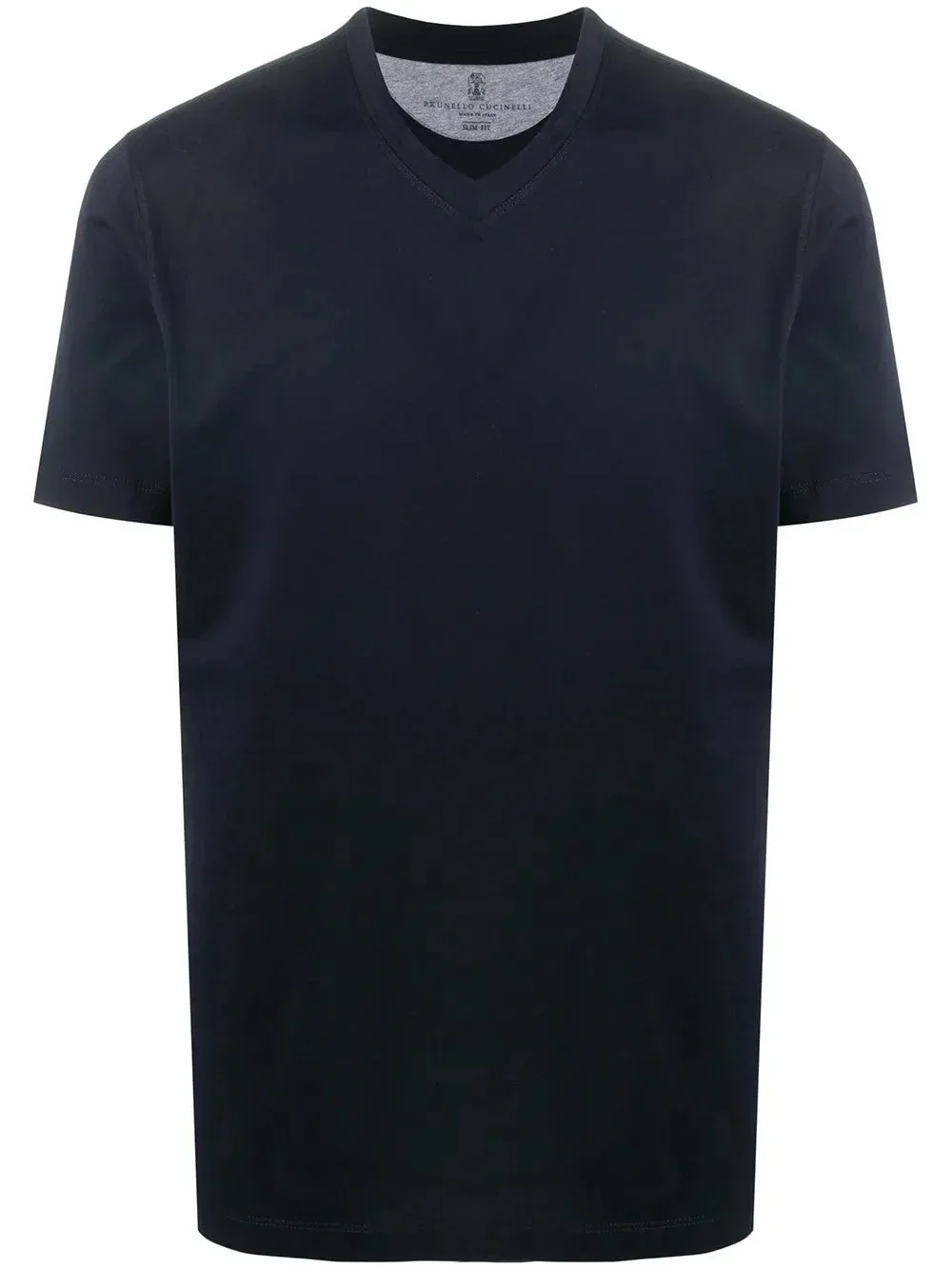 V-Neck Cotton T-Shirt by BRUNELLO CUCINELLI
