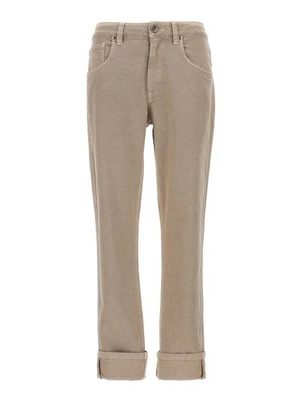 Straight Five-Pocket Trousers by BRUNELLO CUCINELLI