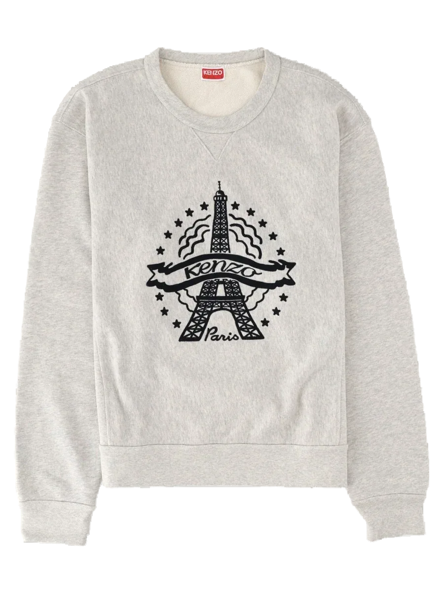Eiffel Tower Graphic Sweatshirt by Kenzo