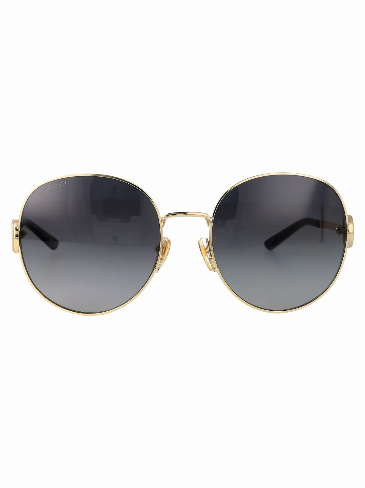 GG2047S Round Metal Frame Sunglasses by Gucci