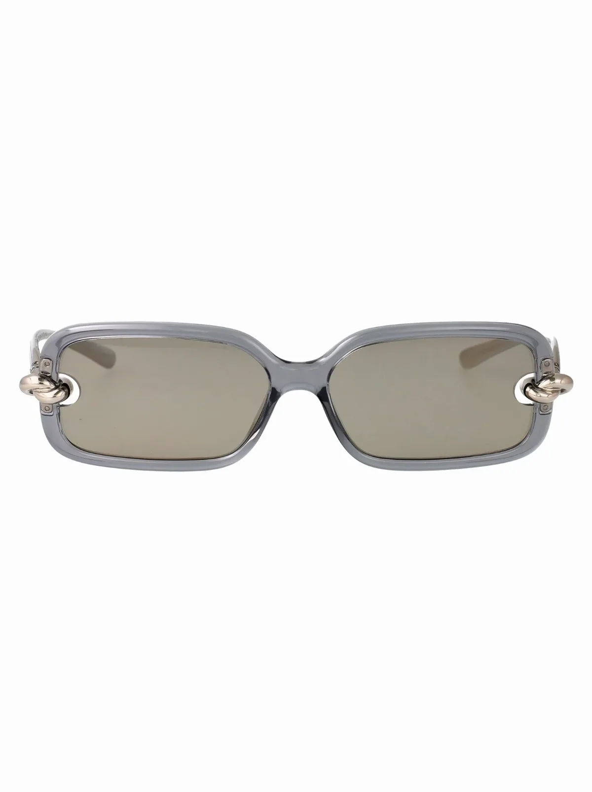 BV1439S Grey Injected Frame Sunglasses by Bottega Veneta