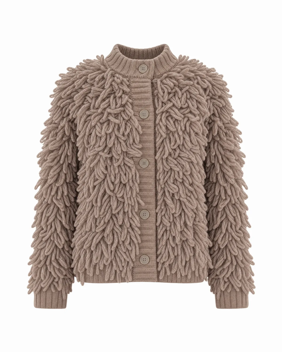 Fur-Knit Jacket by Liu Jo