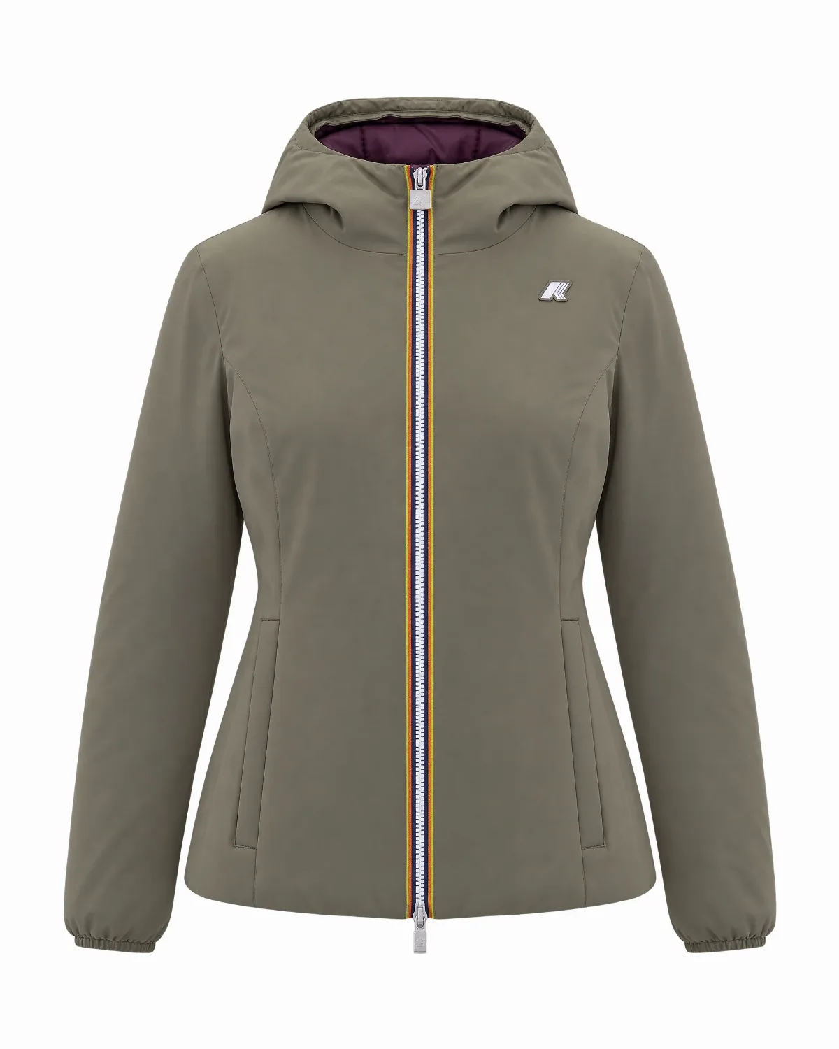 Reversible Double-Faced Puffer Jacket by K-way