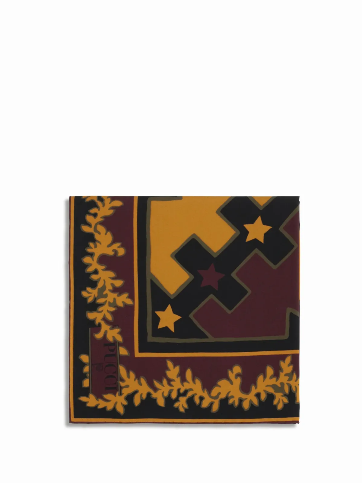 Graphic Silk Twill Scarf by EMILIO PUCCI
