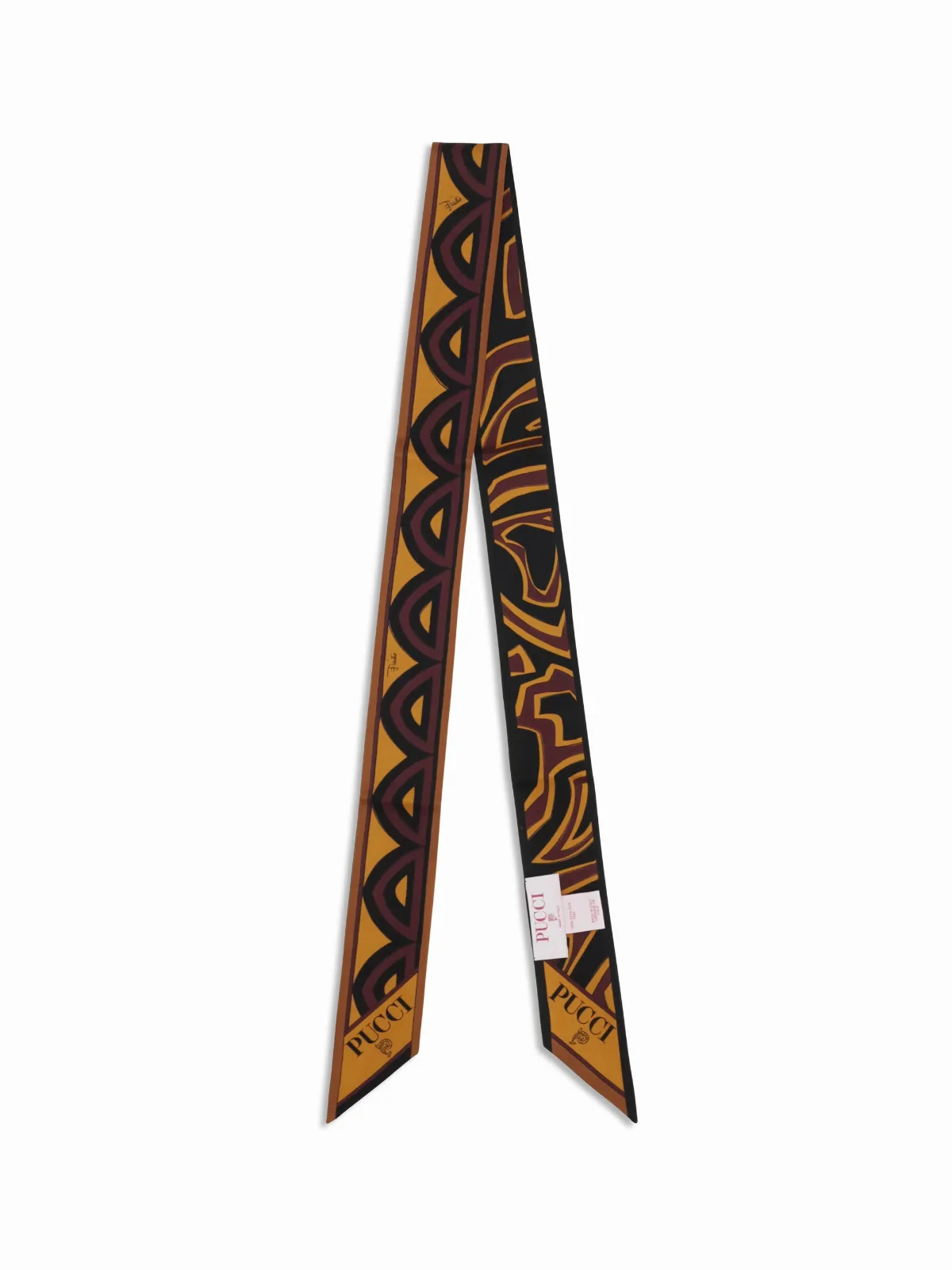 Silk Twill Graphic Print Scarf by EMILIO PUCCI