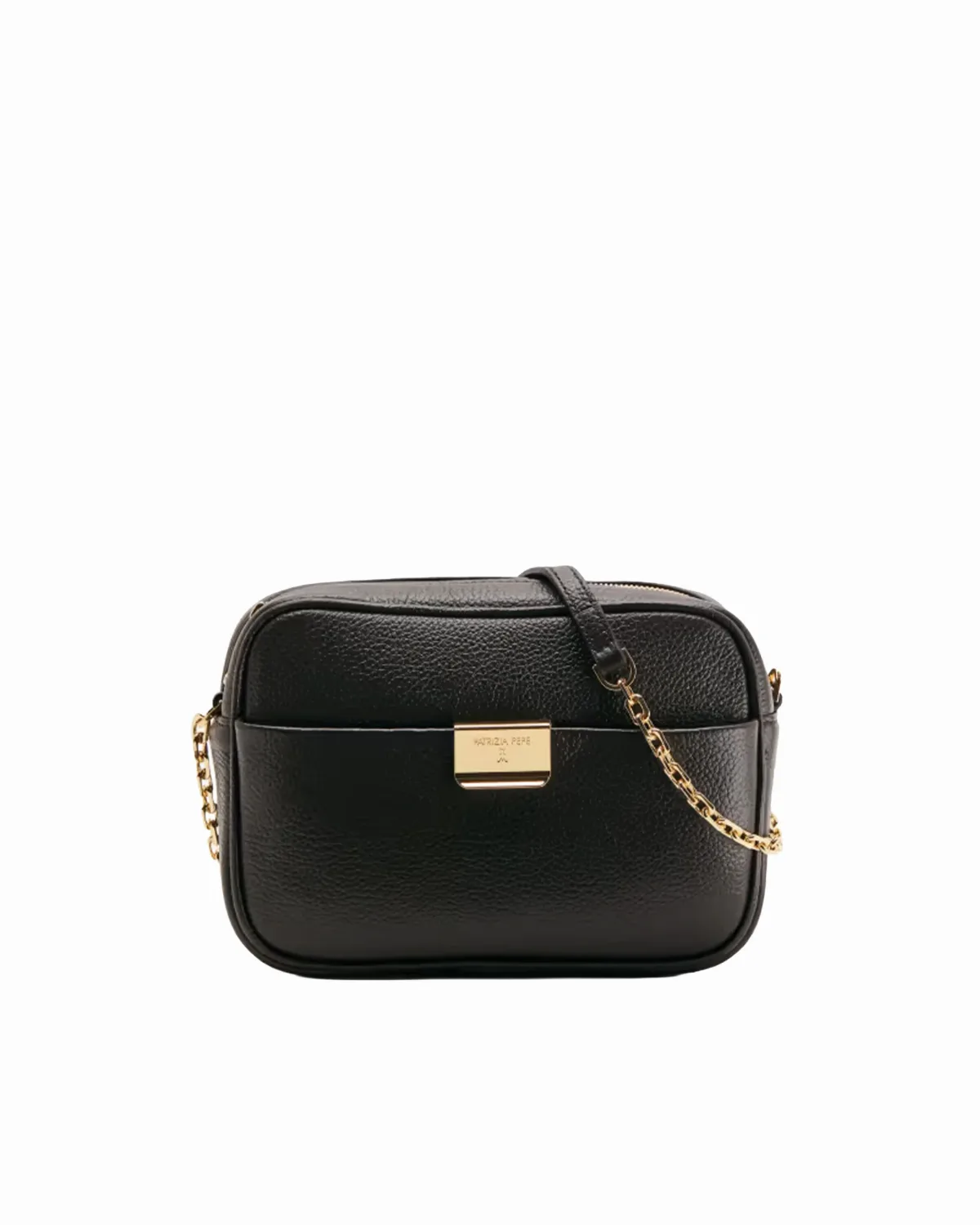 All Day Pebbled Leather Shoulder Bag by PATRIZIA PEPE