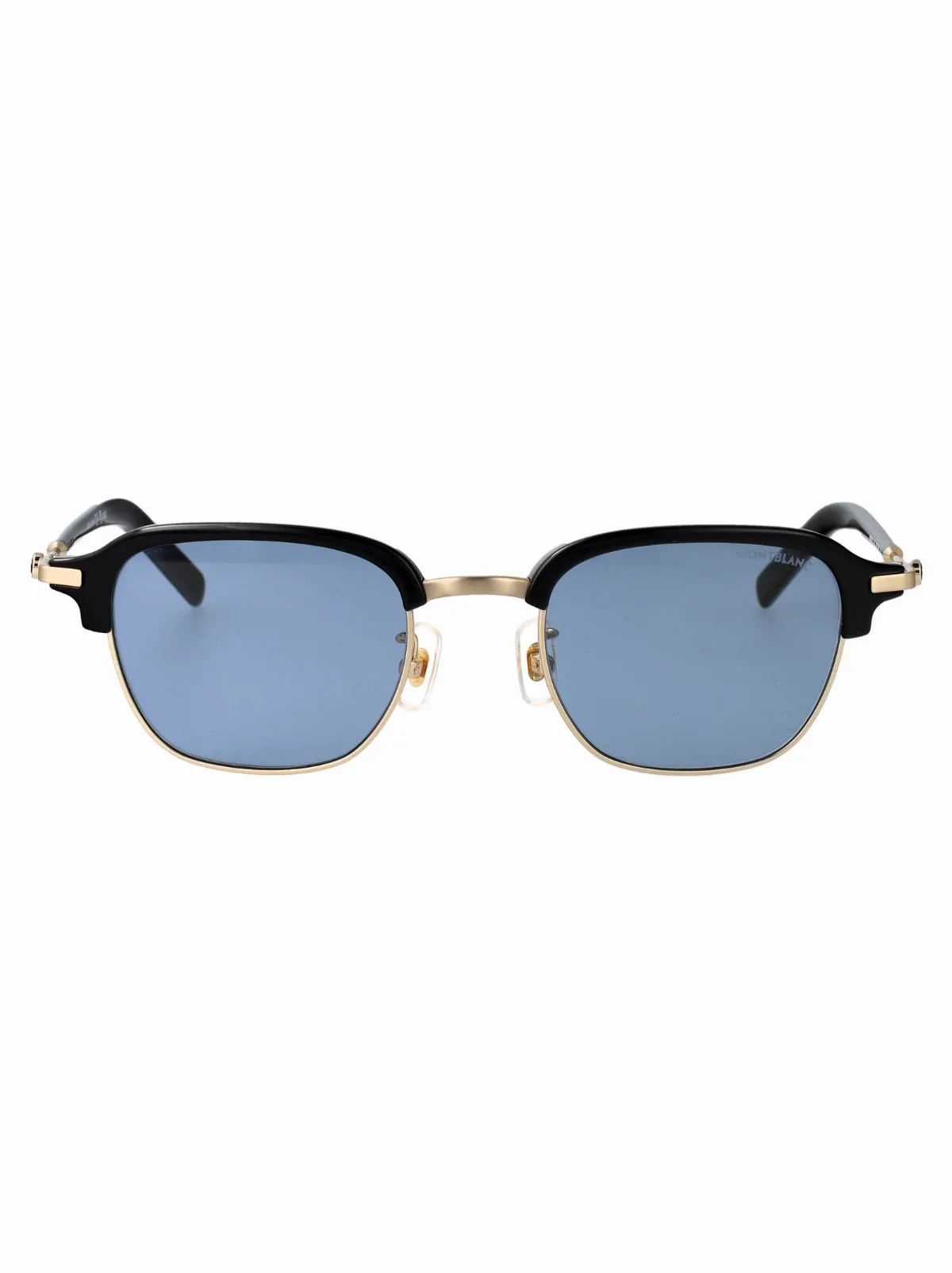 MB0390S Metal Club Frame Sunglasses by Montblanc