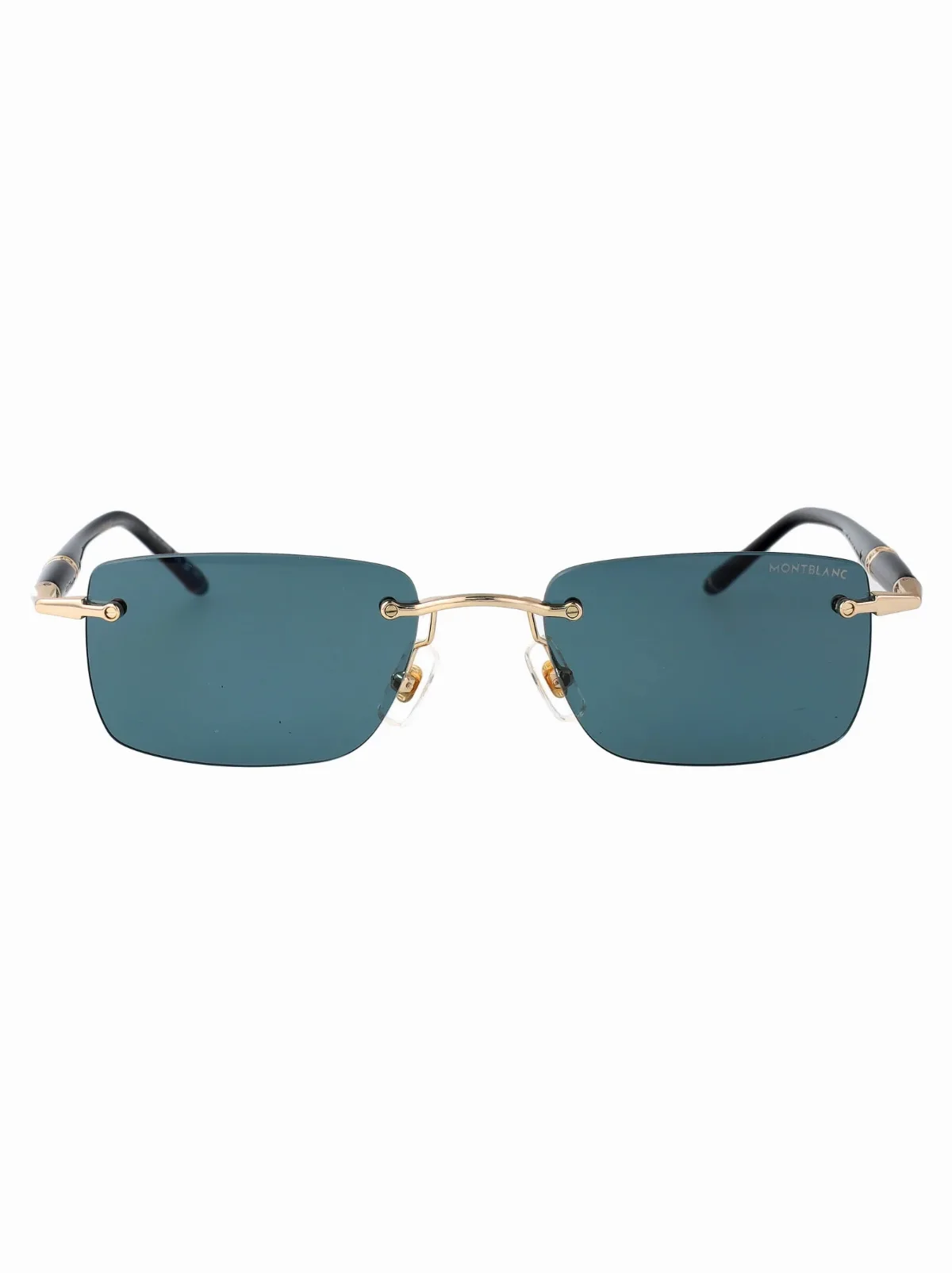 MB0344S Rimless Injected Sunglasses by Montblanc