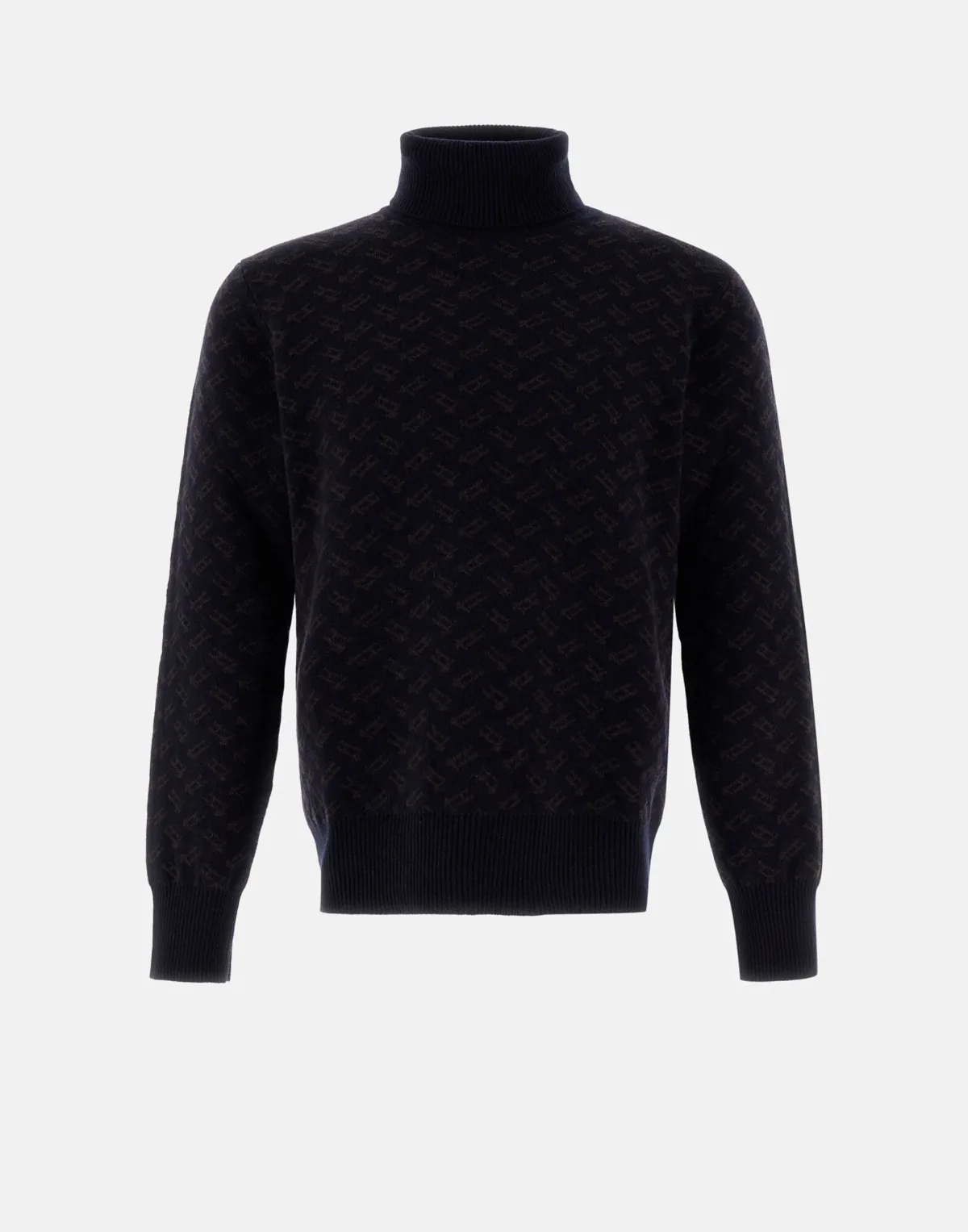 Textured Wool Knit Sweater by Herno