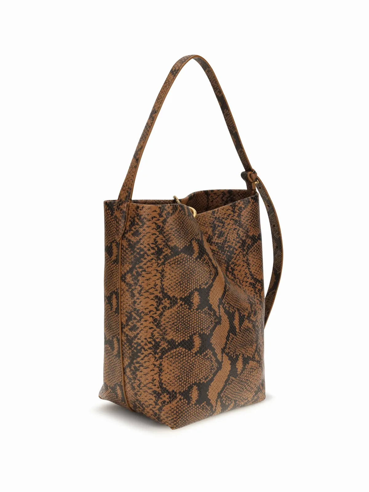 Calfskin Leather Bucket Bag by Benedetta Bruzziches