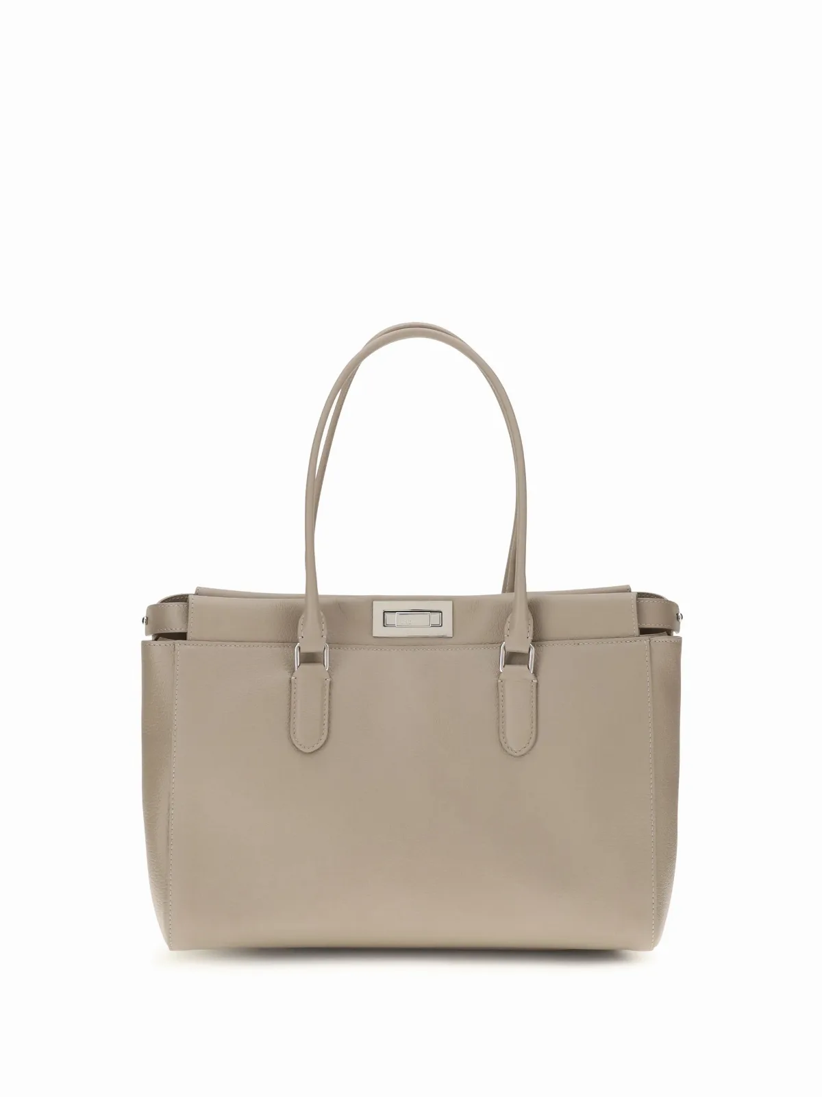 Peekaboo Calfskin Leather Tote Bag by Fendi