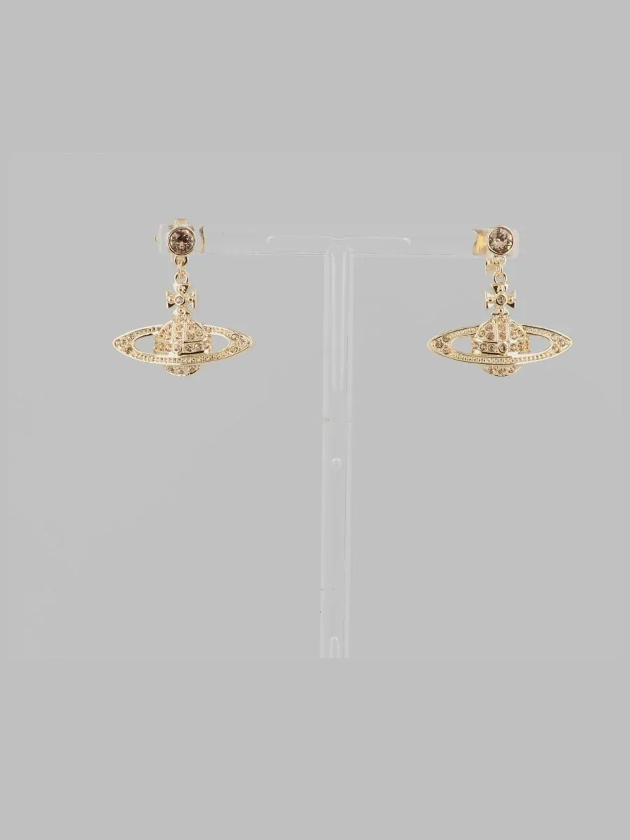 Mini Bas Relief Earrings by Vivienne Westwood