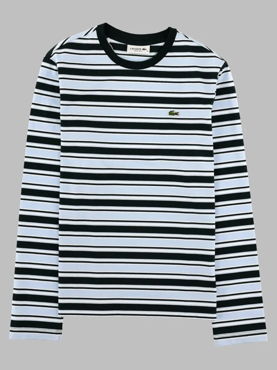 Striped Logo T-Shirt by Lacoste