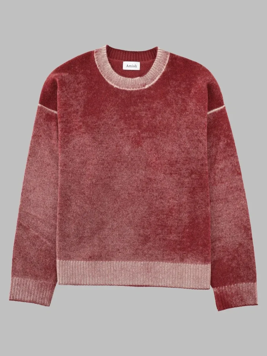 Wool-Knit Sweater by Amish