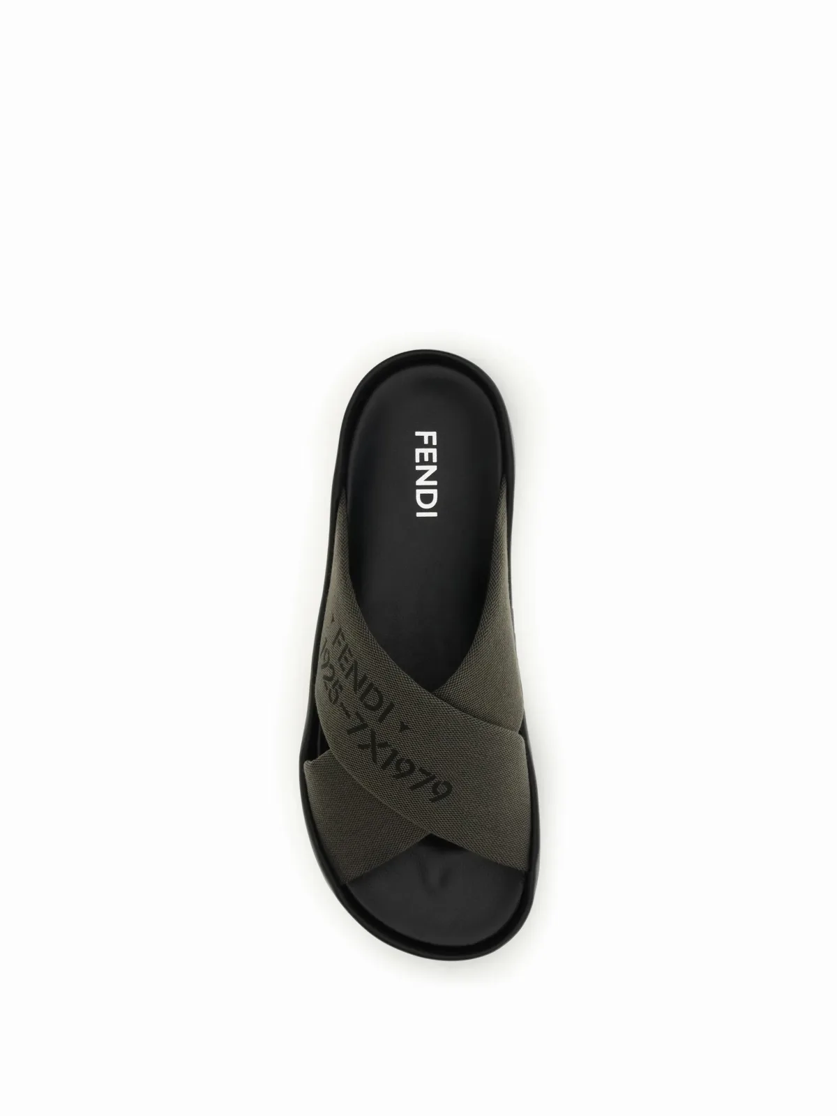 Double Slide Sandals by Fendi