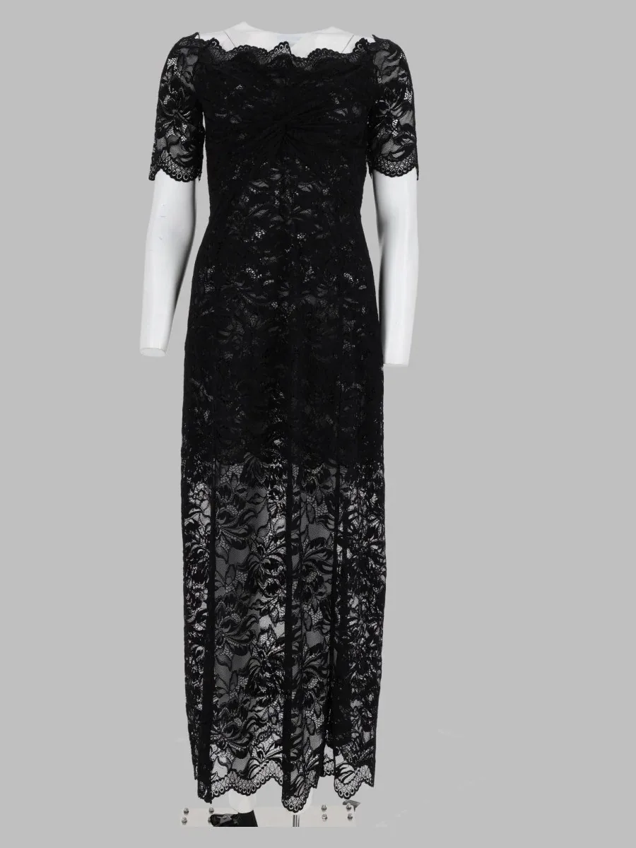 Lace Midi Dress by Rabanne