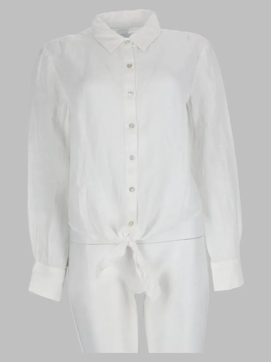 Linen Knot Shirt by 120% lino
