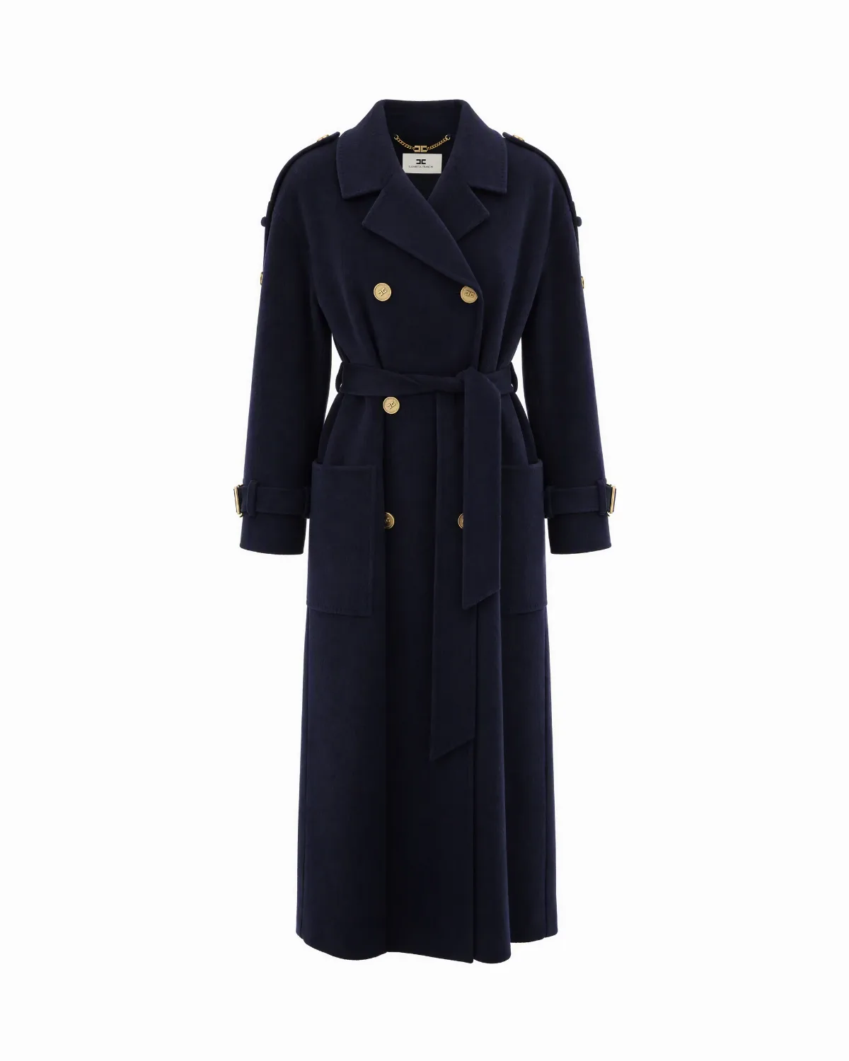 Double-Face Wool Coat by Elisabetta Franchi