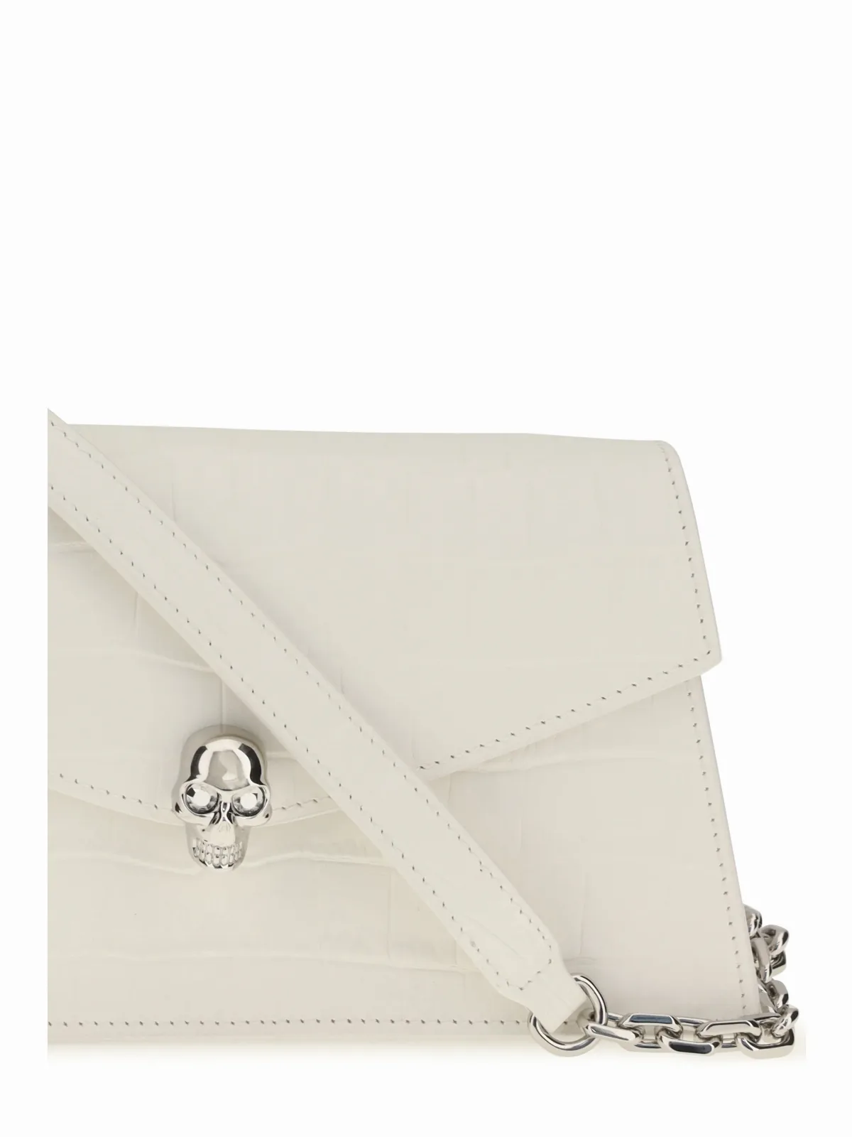 Calfskin Leather Clutch by alexander mcqueen