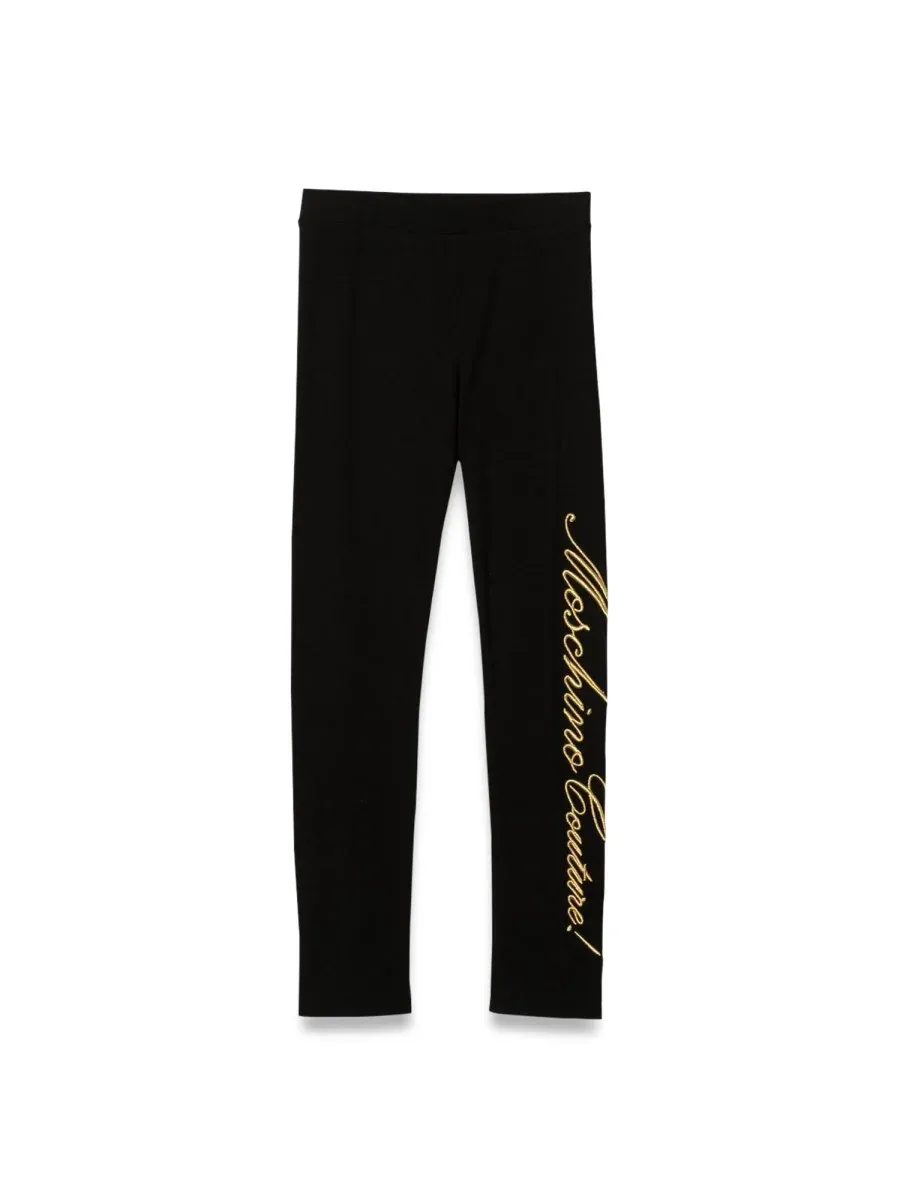 Modal-Blend Neoprene Leggings by Moschino