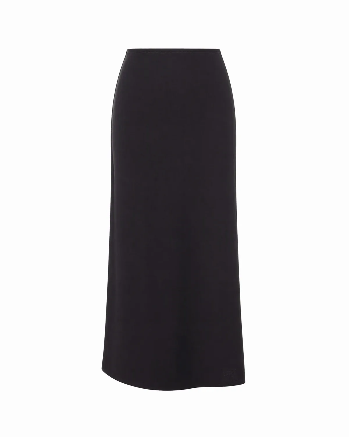 Textured Satin Flared Midi Skirt by SessùN