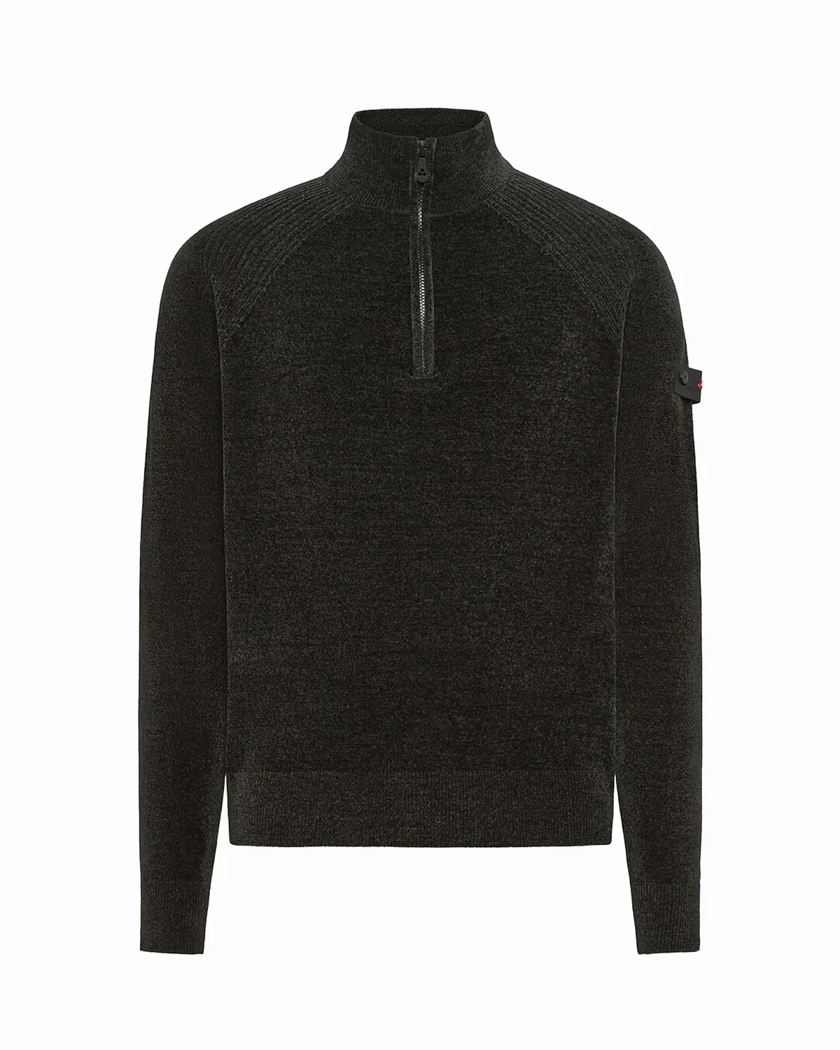 Half-Zip Chenille Sweater by Peuterey
