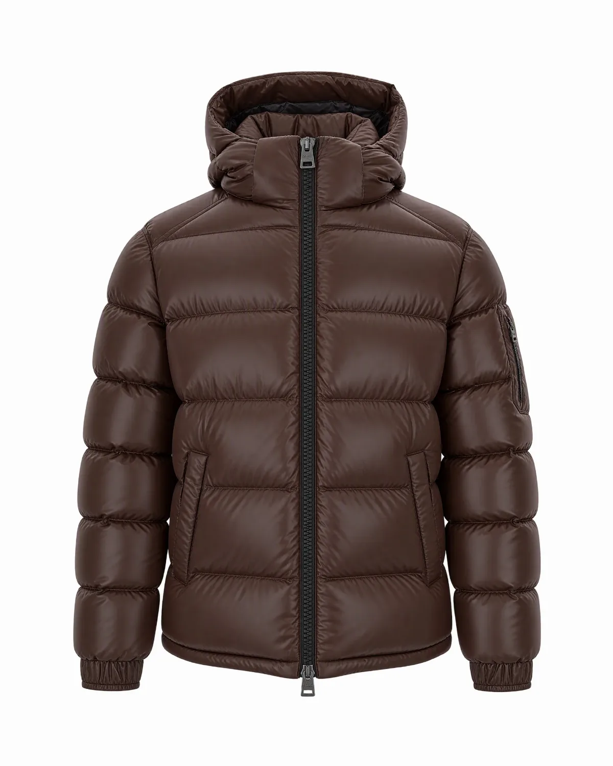 Glossy Quilted Down Jacket by Herno