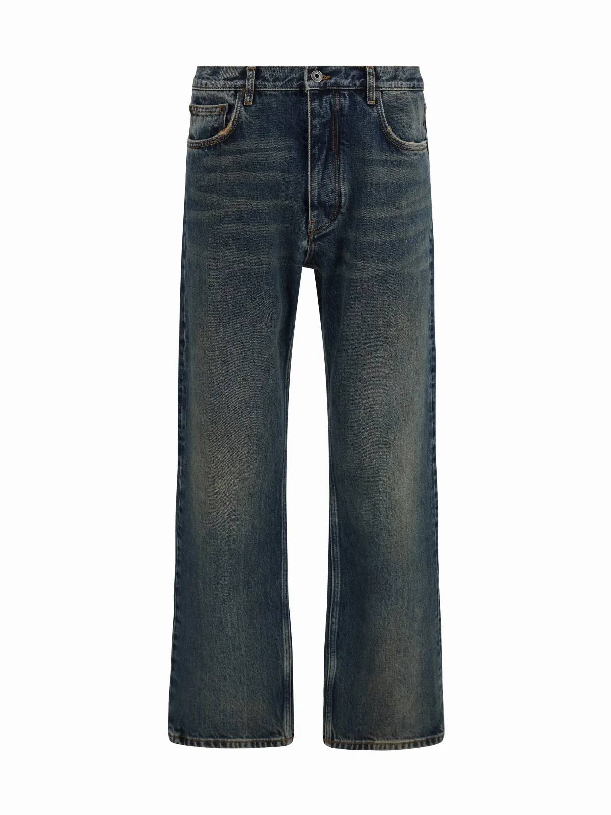 Half Arrow Screen-Printed Jeans by Off-White