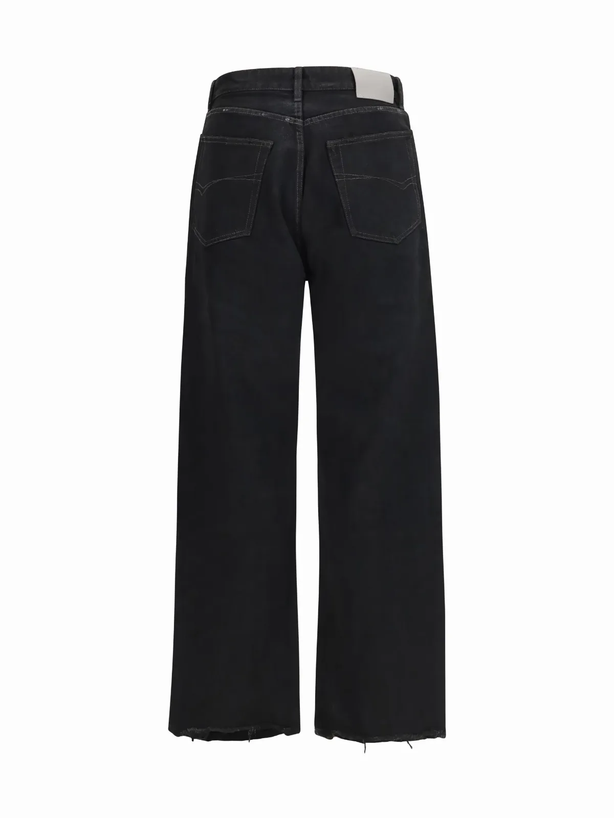 High-Rise Straight-Leg Denim Jeans by Balenciaga