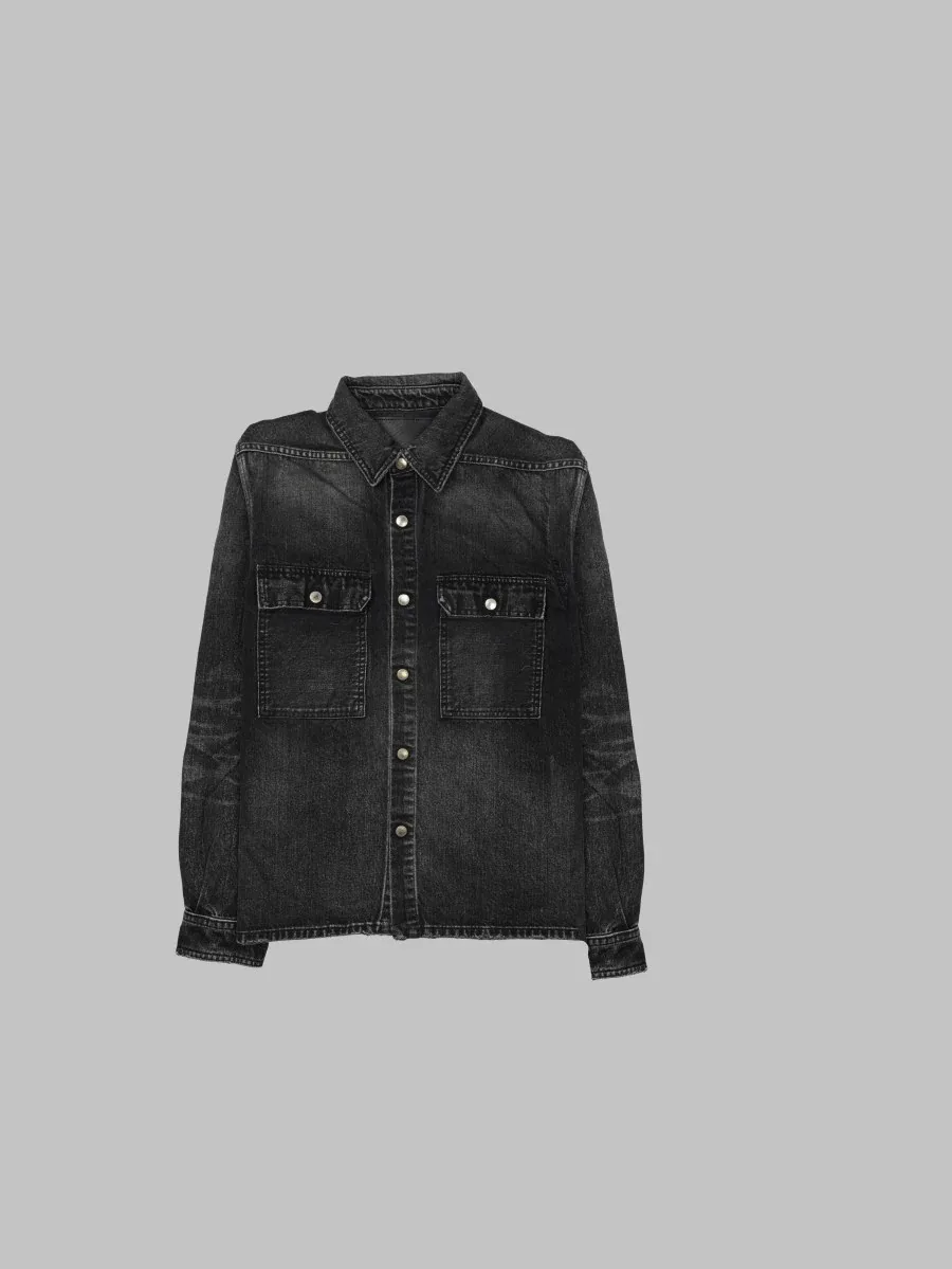 Cotton Overshirt by Rick Owens Drkshdw