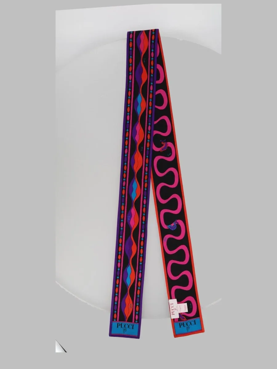 Printed Silk Bandeau Scarf by EMILIO PUCCI