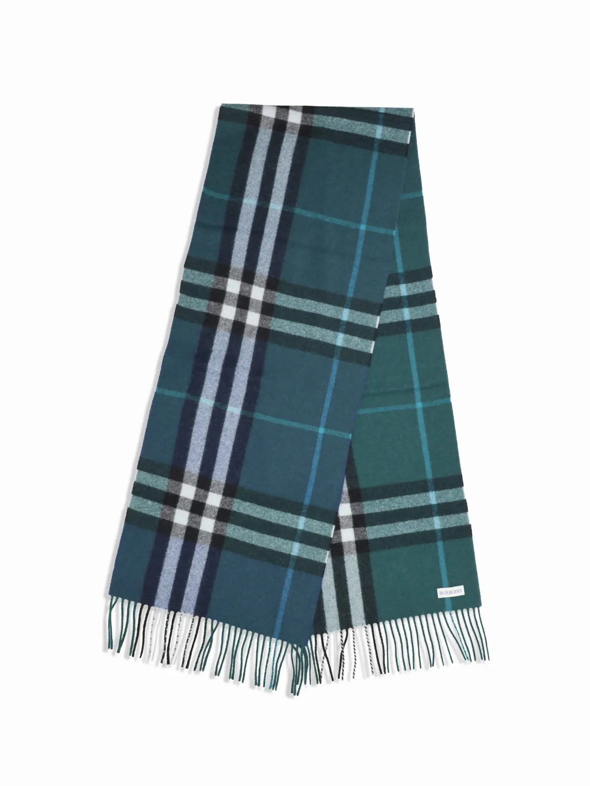 Fringed Cashmere Scarf by Burberry