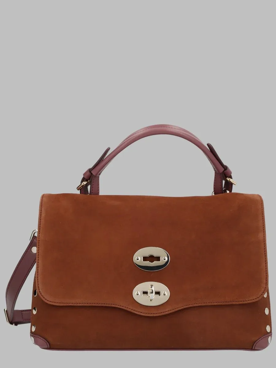 Postina Leather Top Handle Bag by Zanellato