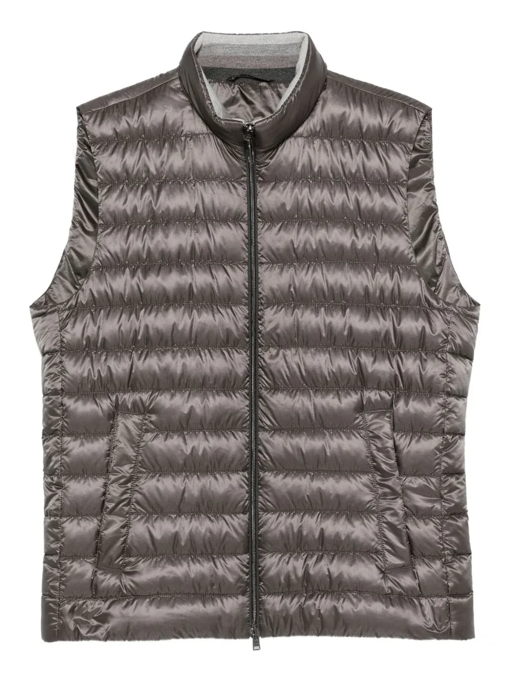 Quilted Down Vest by HERNO