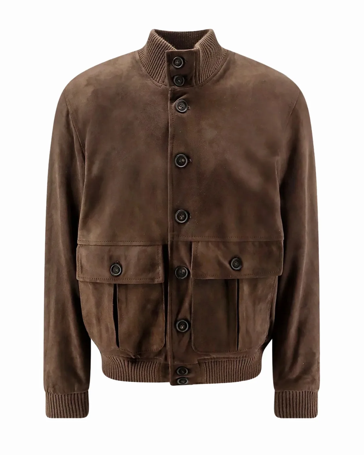 Suede Bomber Jacket by D-Four