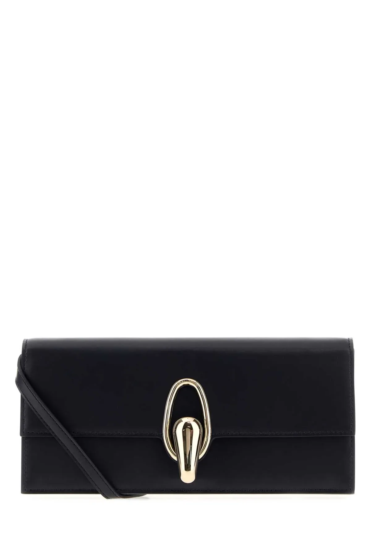 Leather Clutch by Giorgio Armani